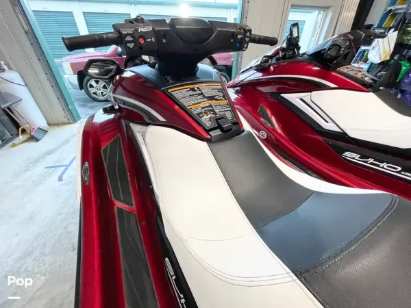 Yamaha FX SVHO PWC Jet SKI Pair in Red and White color scheme