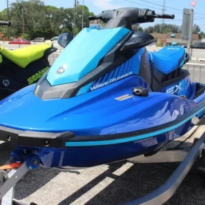 2023 Yamaha WaveRunner EX Limited - Blue and Black - Watercraft in Action