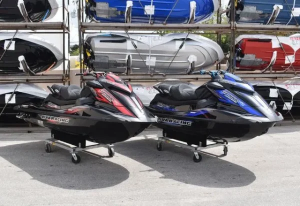 2024 RIVA Yamaha GP1800R Limited Edition WaveRunner in action on the water