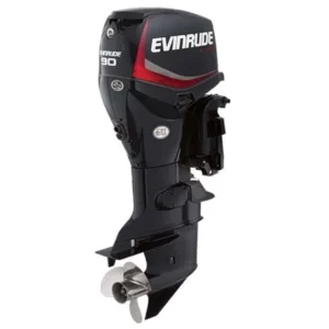 2018 Evinrude E-TEC 90 HP E90DPGL Graphite Outboard Motor for sale