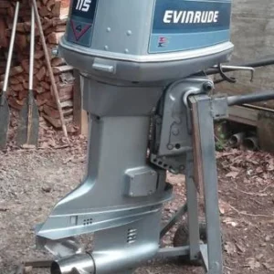 1983 Evinrude 115 HP V4 Carbureted 2 Stroke 20″ (Long Shaft) Outboard Motor