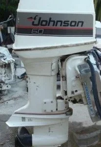 1997 Johnson 60 HP 3 Cylinder Carbureted 2 Stroke 20″ (Long Shaft) Outboard Motor