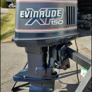 1991 Evinrude XP 150 HP V6 Carbureted 2-Stroke 20″ (L) Outboard Motor