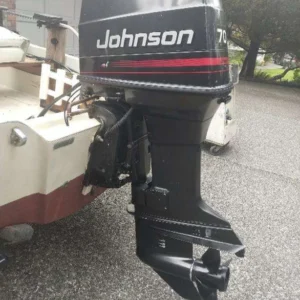 1989 Johnson 70 HP 3-Cyl Carbureted 2-Stroke 20″ (L) Outboard Motor