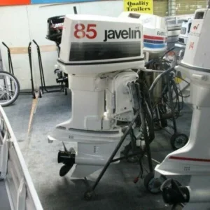 1978 Johnson Javelin 85 HP V4 Carbureted 2 Stroke 20″ (Long Shaft) Outboard Motor