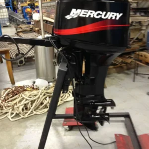 1999 Mercury 50 HP 4 Cylinder Carbureted 4 Stroke 20″ (Long Shaft) Bigfoot Outboard Motor