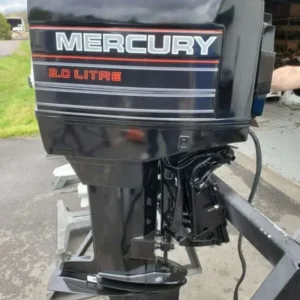 1992 Mercury 150 HP 6-Cylinder Carbureted 2-Stroke 20″ (L) Outboard Motor.