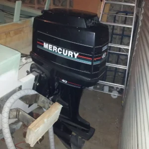 1993 Mercury 40 HP 4-Cyl Carbureted 2-Stroke 20″ (L) Outboard Motor