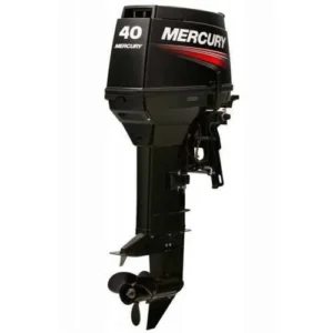 1997 Mercury/Force 40 HP 2 Cylinder Carbureted 2 Stroke 20″ (Long Shaft) Outboard Motor