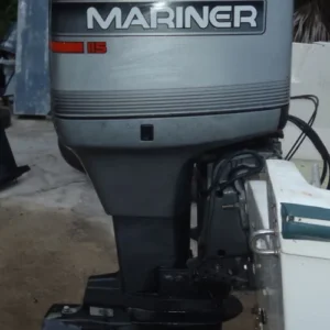 1997 Mariner 115 HP 4 Cylinder Carbureted 2 Stroke 20″ (Long Shaft) Outboard Motor